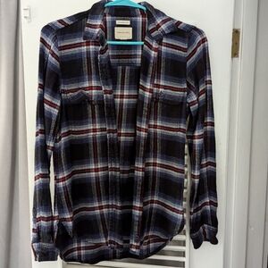 American Eagle Blue Flannel Amazingly Soft